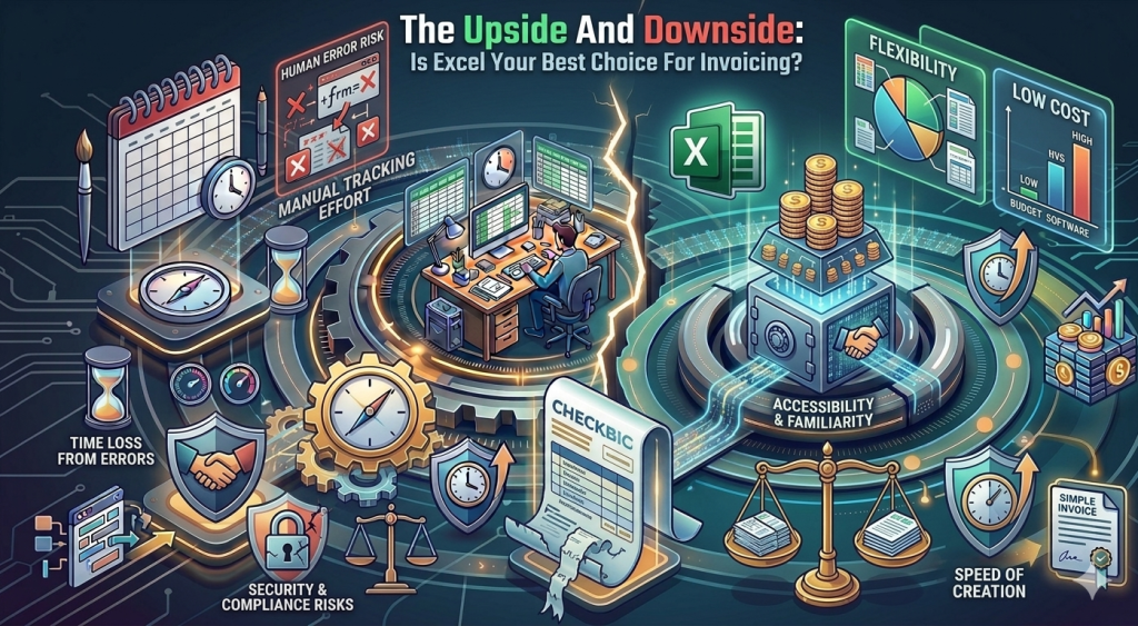 The Upside And Downside: Is Excel Your Best Choice For Invoicing?