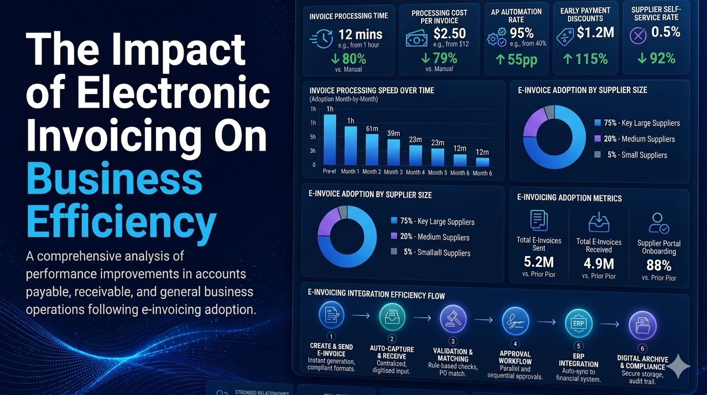 The Impact Of Electronic Invoicing On Business Efficiency